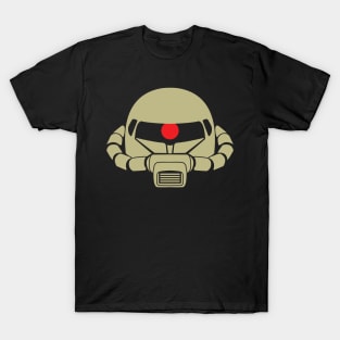 "Zaku II" in Olive, Stencil T-Shirt